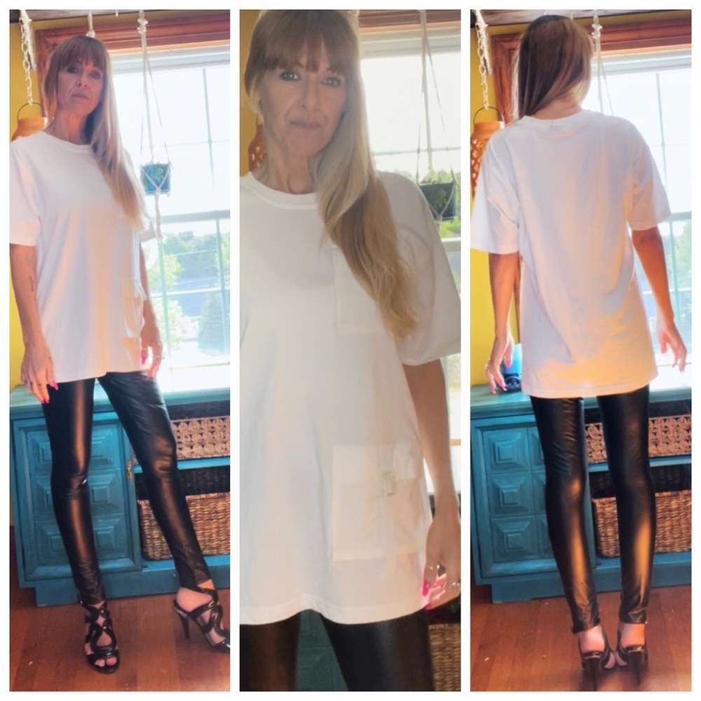 White Oversized T-shirt